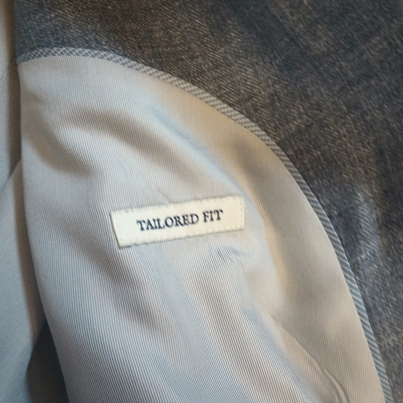 Jos A Bank 1905 Mens Linen Blazer 52R Blue Gray Old Money Beach Classic - Picture 10 of 14